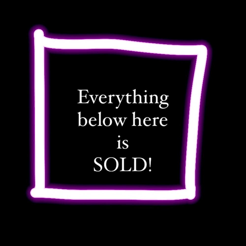 SOLD past this point!